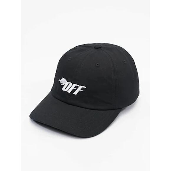Off White x Virgil Abloh Black & White Baseball Cap One Size - Picture 1 of 7